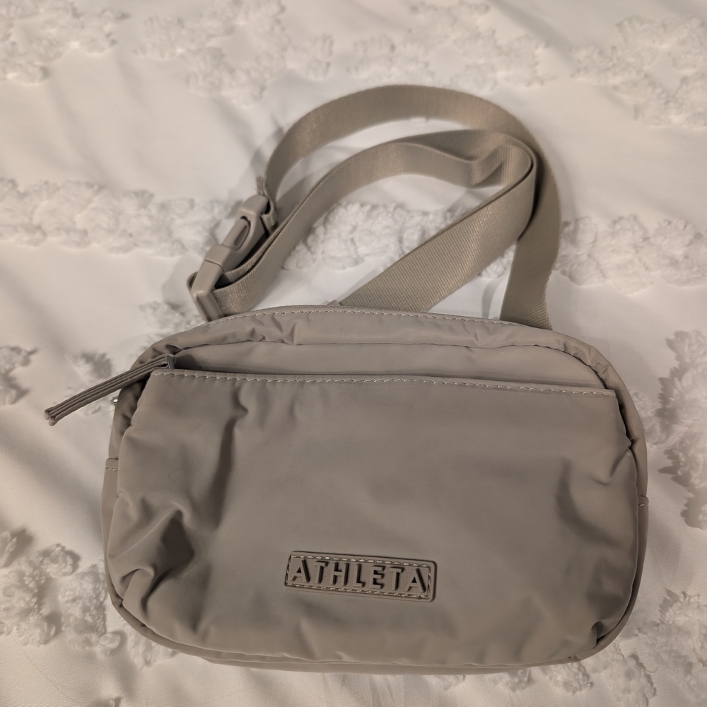 Athleta Tan Crossbody Belt Bag One Size
